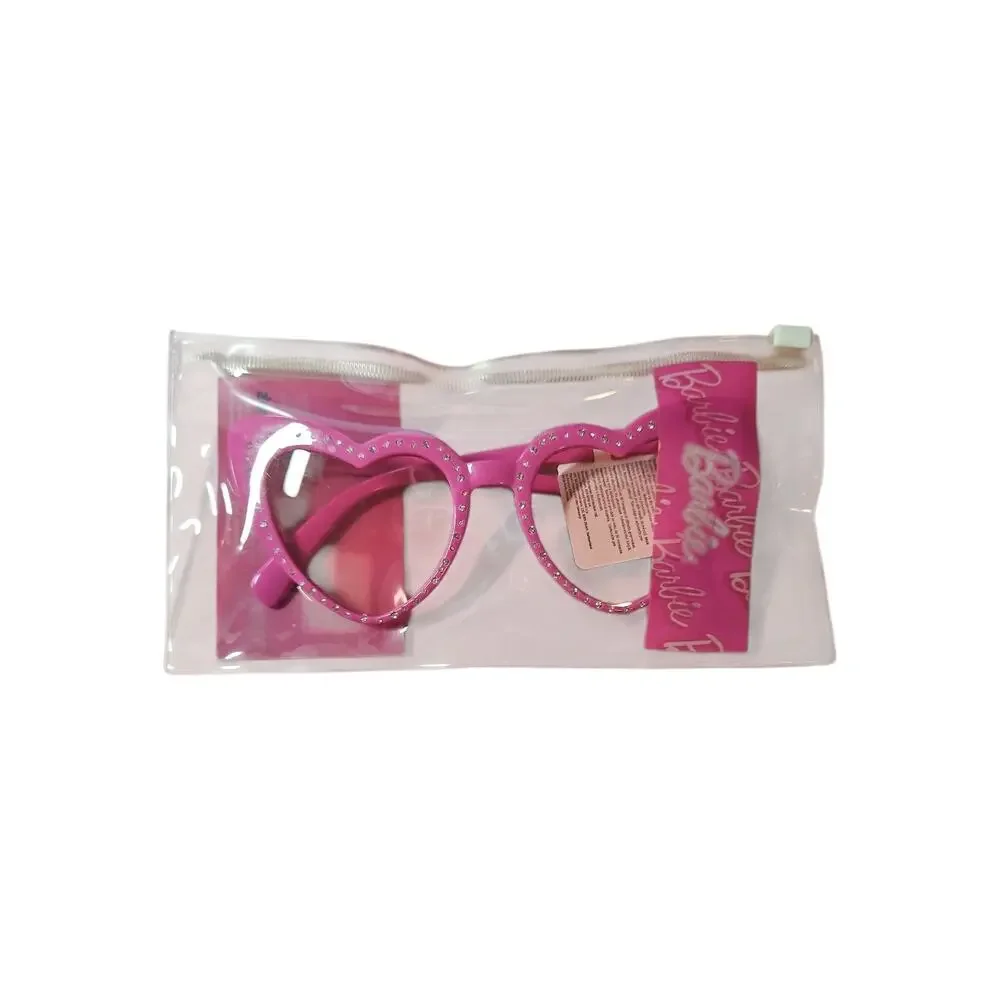 Barbie Trendy Cateye Rhinestone Love Heart Shaped Sunglasses